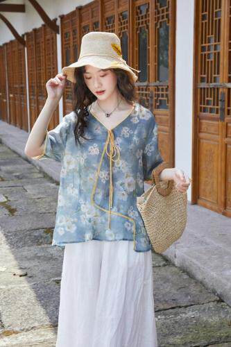 花色小上衣，女装，线象