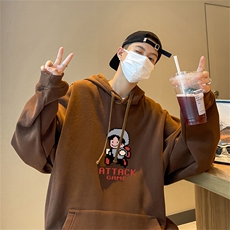 特P32控58！连帽卫衣男帽衫男WYQ24620，男装卫衣，电商B370