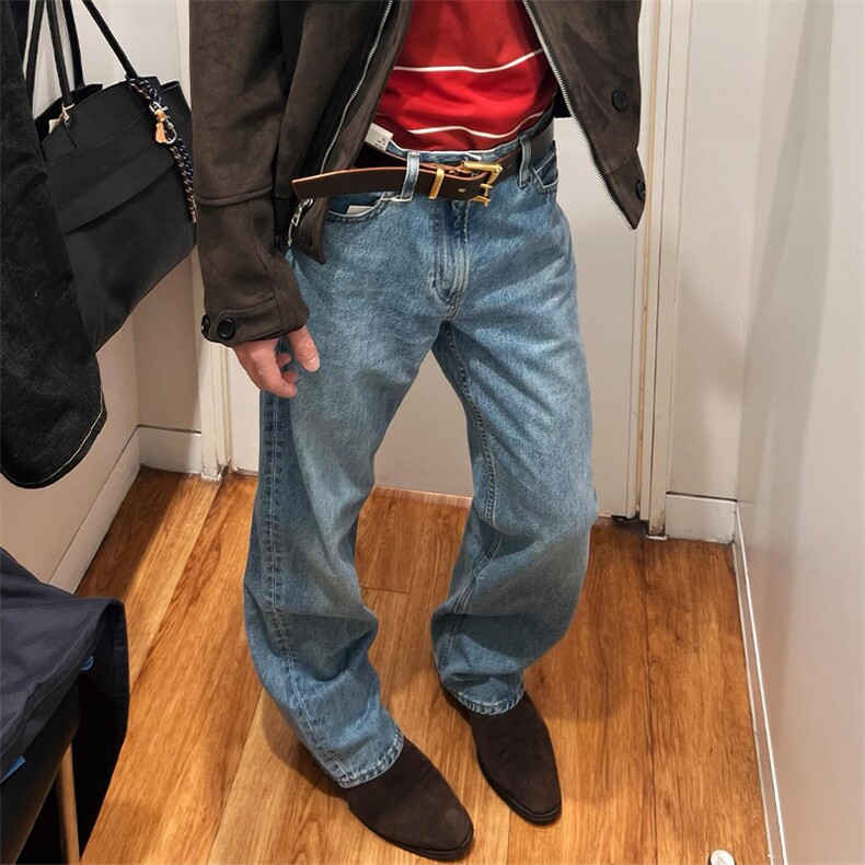 高品质现货弹力牛仔裤610A-1-YK028-P55,男装牛仔裤,星座610A-1