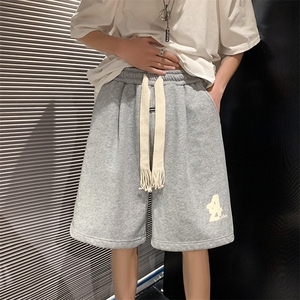2026夏季直筒短裤ins运动休闲裤潮流宽松夏季五分卫裤XD22897-P45图片