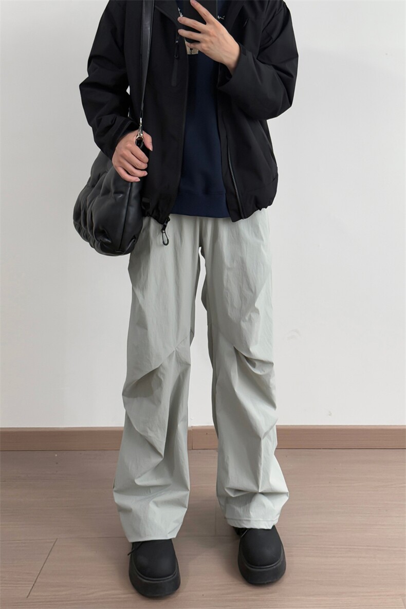 A429-YK335特批45户外秋季防泼水褶皱伞兵休闲工装裤,男装工装外套,电商A429