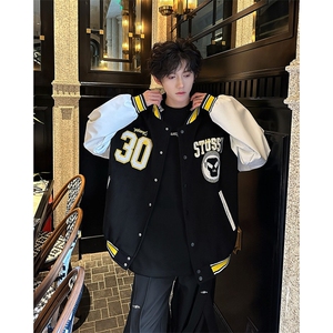 现货 25秋冬超重工刺绣夹克棒球服外套MJ1073-P145图片