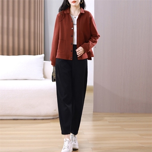 休闲运动服套装女2025春装新款韩版时尚开衫洋气显瘦卫衣两件套潮图片