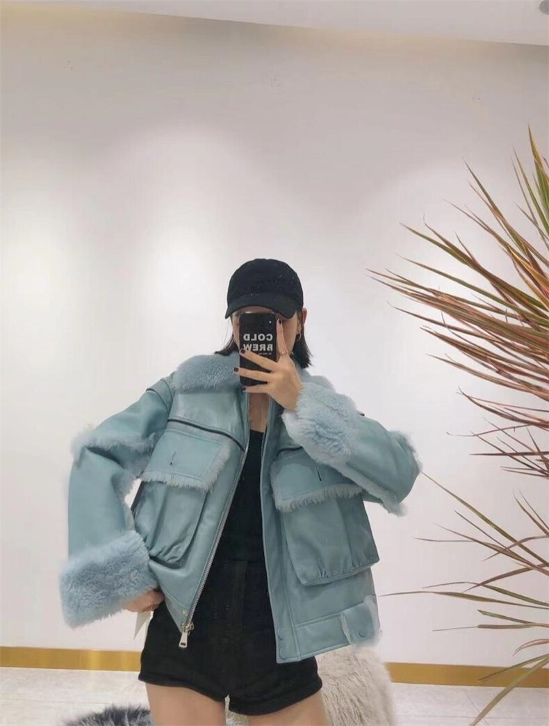 冬装新品皮草皮毛一体大量现货，女装皮草，秋水伊人