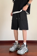 ！2025夏季新款男士冰丝短裤速干工装五分裤DK322特P28，男装休闲裤，电商B220