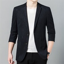 西服男秋季潮款休闲商务小西服上衣中年男士单西外套ASD2309-P180图片