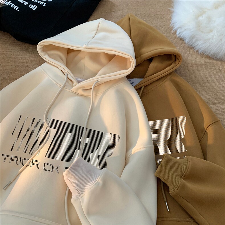现货！重磅大码M-4XL得物品质加厚连帽卫衣 RH6209-特P35图片