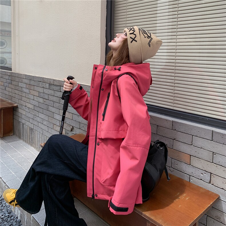 现货-春新款时尚冲锋衣外套2B154-WT721-P180-K259,女装大码女装,2B154