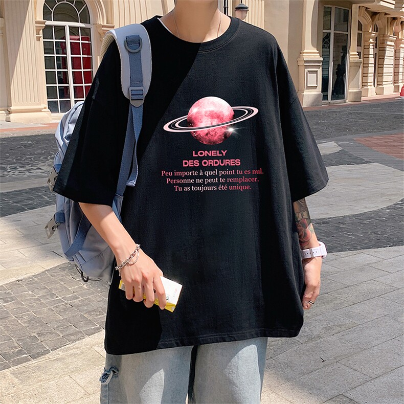 DX17184-P20纯短袖t恤男大码半袖打底衫宽松体恤衫港风,男装T恤,电商A040
