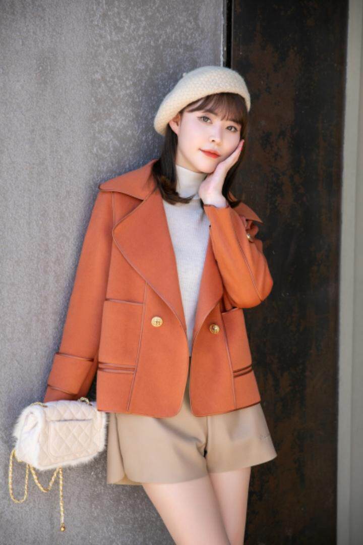 冬装新款：双面羊绒外套M一XXL，其它，拉思维加丝