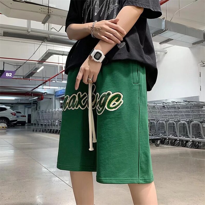 男夏季潮流时尚休闲短裤毛巾绣短裤GD08P26,男装休闲裤,星座1116-2