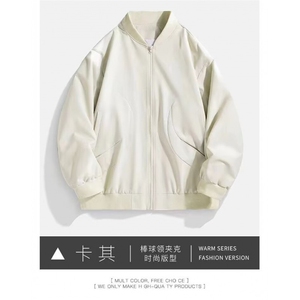 1506/Q9990/P41飞行员夹克男士秋季美式宽松潮牌工装外套情侣休闲图片