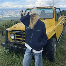 26春装高品质老钱风立领夹克外套男女美式潮牌拉链工装风宽松上衣，男装夹克，电商A486