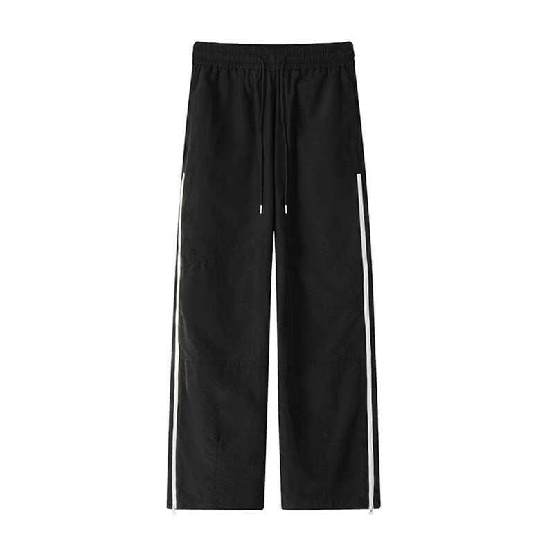 2026夏季新款防泼水拼接侧边拉链休闲裤男K6727特P32建议零售价78,男装休闲裤,电商A001