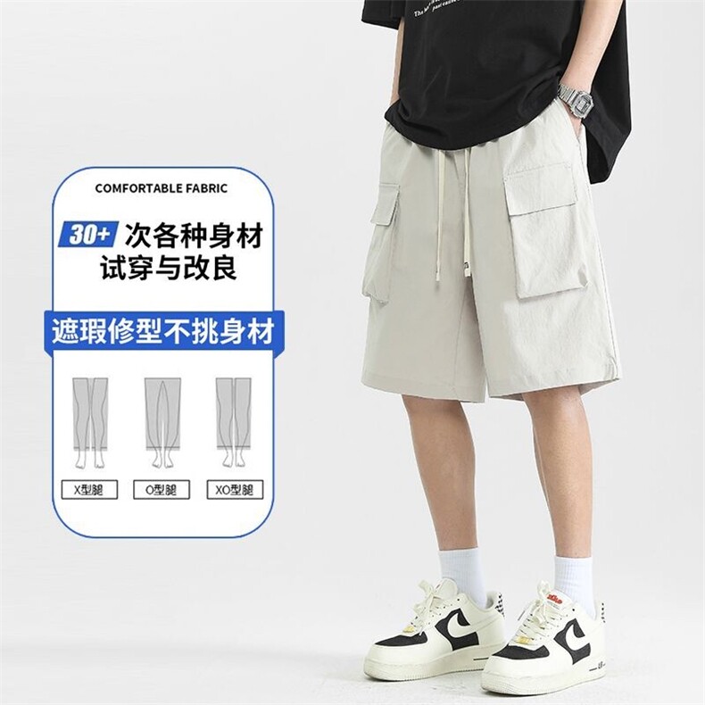 2025年夏季新款男士工装短裤宽松休闲运动五分裤M-3XL-3015-特P38图片