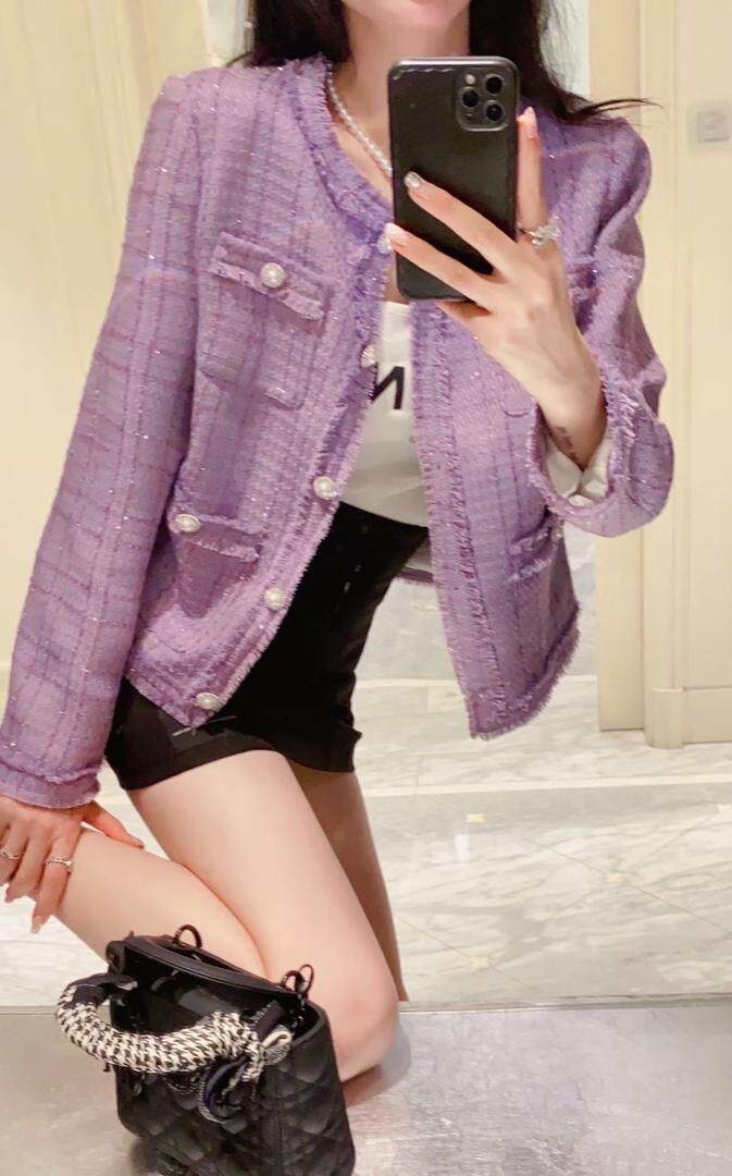 2022春款小香风外套，其它，沐依惜(2F)