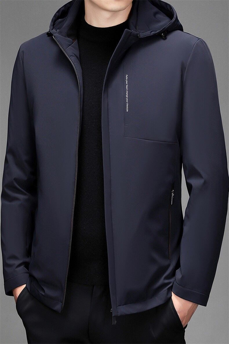 CKE1615钱塘2020-2中年男士商务休闲冬季厚款简约羽绒服P350,男装羽绒服,钱塘207-2