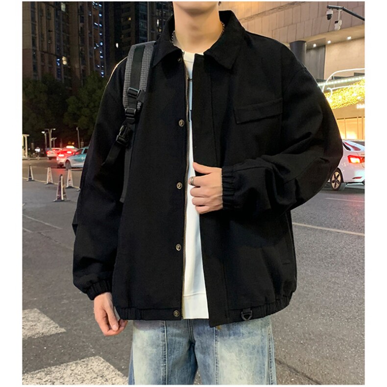 夜景秋季新款水洗纯棉夹克男士休闲外套A406JK2560P85,男装夹克,星座309（原A406）