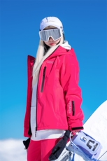 2025春潮牌防风防水中性男女户外运动保暖加绒滑雪服HF88-P195，男装棉衣，电商A001-1