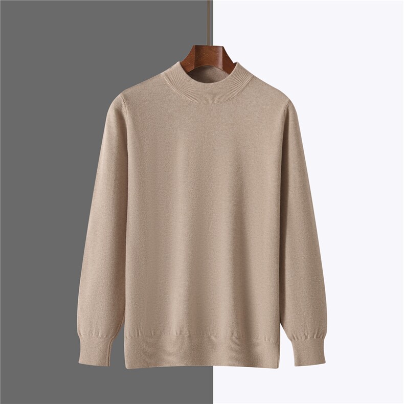 2025年秋季常规长袖常规半高，男装针织衫/毛衣，牧绒家园