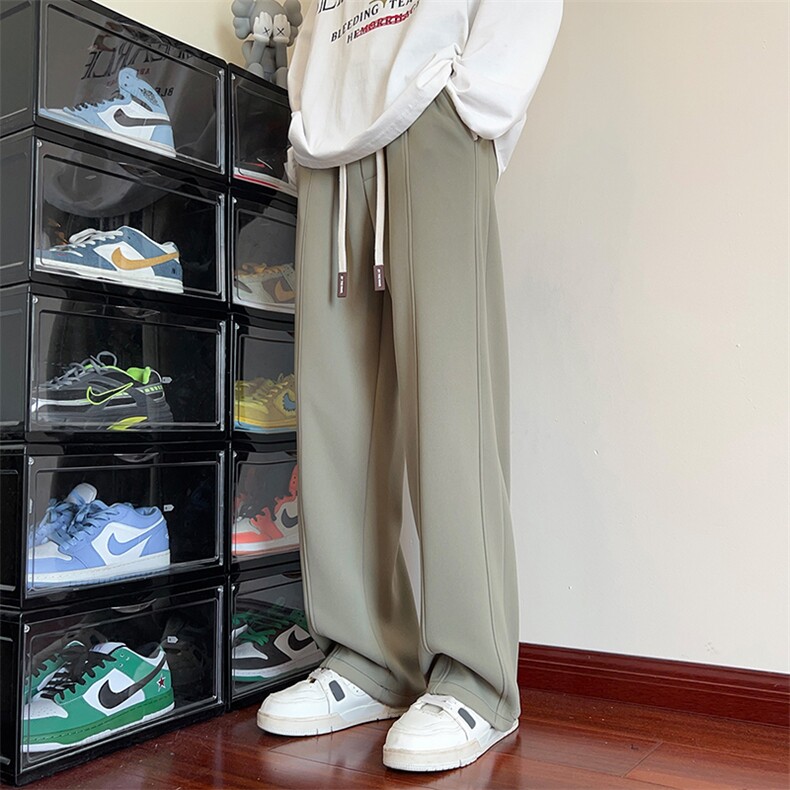 供抖音高品质现货主推休闲裤男裤子阔腿裤416B-1-KL705-P50限68，男装休闲裤，星座416B-1