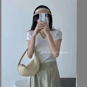 99088冰丝V领短袖，其它，搜尚