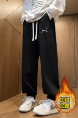 供抖音高品质加绒加厚男裤子416B-1-KL751-P55限78加绒P65，男装卫衣，星座416B-1
