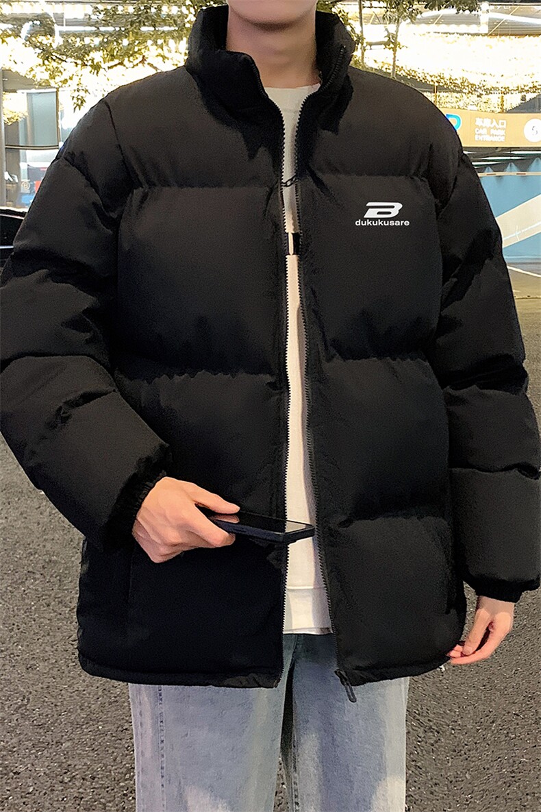 已注册港风抖音直播得物高品质宽松面包服棉衣外套M1105P65,男装棉衣,电商C408-1(原B339-1)