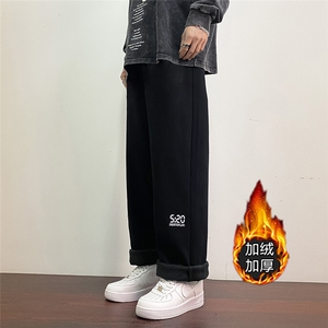k1111J-p65-控88薄款55控78加绒宽松大码牛仔裤cityboy图片