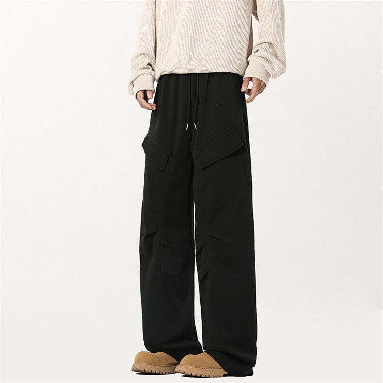 B258-K9962-P50控78抖音品质卫裤面料成分65%棉35%聚酯纤维,男装休闲裤,电商B258