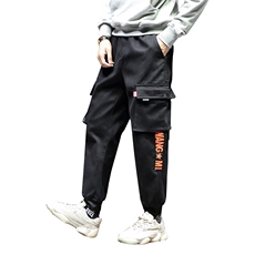 2021春季新款休闲工装裤宽松日系大码束脚裤哈伦九分裤K818-P40，男装休闲裤，电商A009A（原A058A）