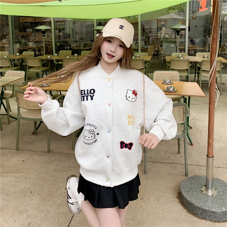 现货女春秋季新款棒球服外套2193-P145-K215,女装卫衣/绒衫,网红馆