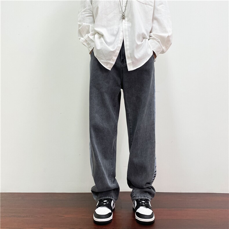 k815-p55-控78M-5XL现货有加绒高阶ins宽松牛仔裤cityboy,男装牛仔裤,星座116