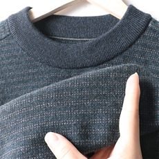 轻奢高货商场品质做工精细百分百山羊绒厚款套衫，男装羊绒套衫，钱塘207-1