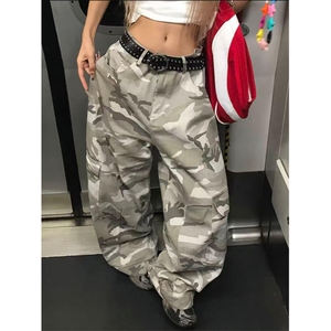 现货网图！美式人手迷彩裤男女多口袋休闲裤-EX51038-特批60图片