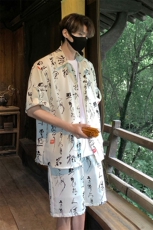 毛笔字套装TZ77836特P50衬衫DCS77837特P30DK77838特P20套装控98，男装衬衫，星座226-1