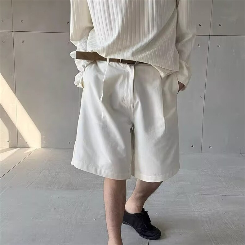 百搭休闲短裤男款夏季薄款五分裤男士潮牌痞帅直筒HRA75-P40,男装牛仔裤,星座208-5