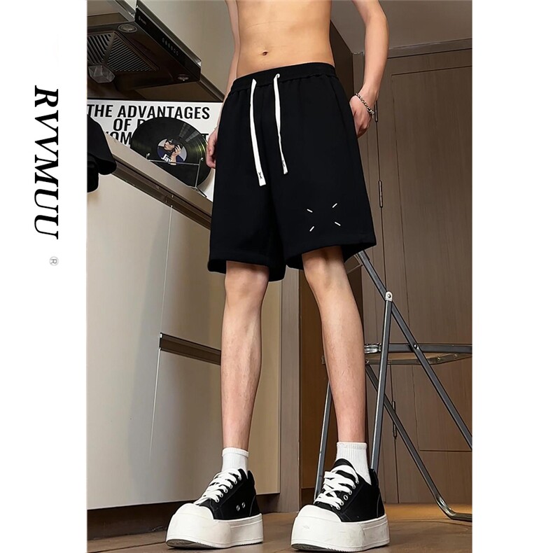 XZ602-DK8901-P35得物品质62.8%棉37.2聚酯现货马吉剌短裤卫裤，男装休闲裤，星座602