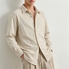 轻熟风2026高品质提花垂坠感痞帅衬衫寸衫A236-0819-P80,男装衬衫,电商A236,电商基地 轻熟风2026高品质提花垂坠感痞帅衬衫寸衫A236-0819-P80,男装衬衫,电商A236,电商基地