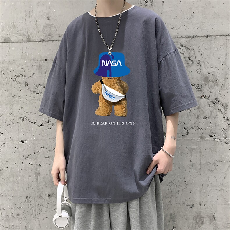 YT26288-P30亚麻短袖t恤男大码五分袖男宽松七分袖大皂风模特,男装T恤,电商A040