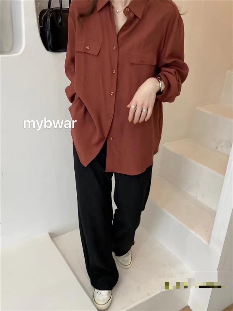 SW/2021秋冬新品衬衫，女装衬衫，雨木其