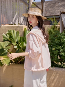2026夏季新款女轻薄透气原纱防晒衣外套图片