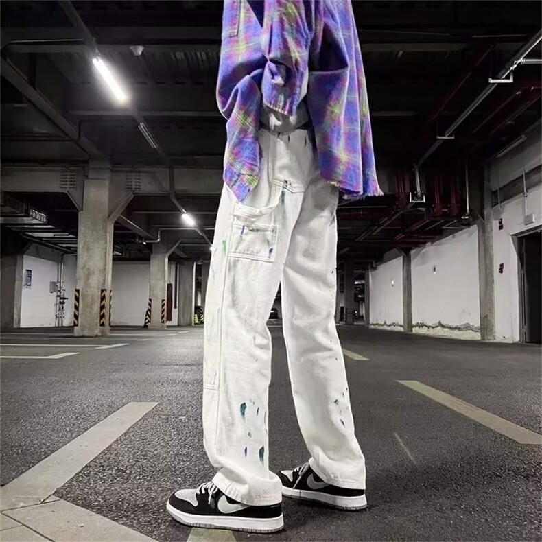 男百搭长裤日常休闲裤潮潮流青春流行原宿新款宽松型ins时尚潮牌,男装休闲裤,四季星座218-1