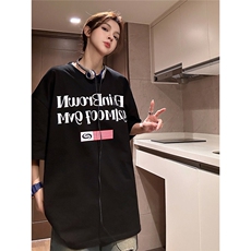 1中性字母印花设计T恤男潮大码短袖T恤男DT77774P18块特价控38，男装T恤，星座226-2