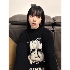 简约长袖毛衣文艺时尚潮流日系ins百搭原宿流行新款MY7614，男装针织衫/毛衣，星座516A