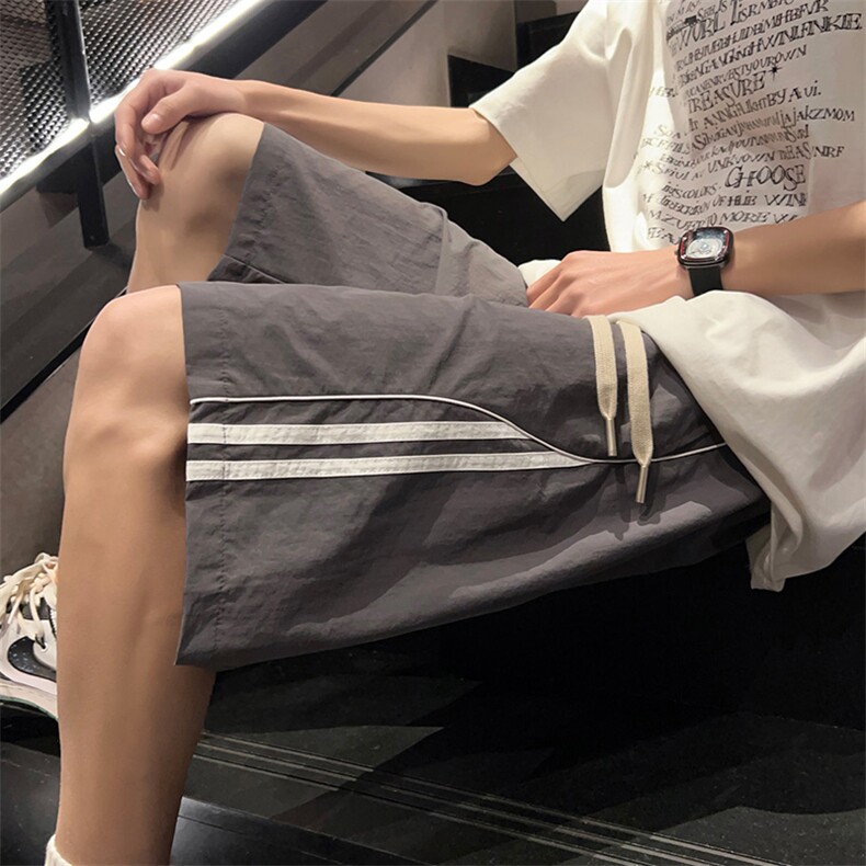 夏季新款潮流直筒短裤宽松休闲五分裤A161-ZXDK705-P33,男装牛仔裤,电商A161