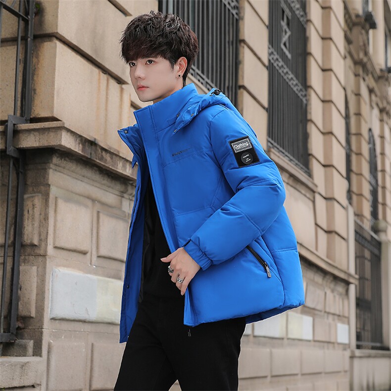 2025冬季新款90白鸭绒连帽休闲羽绒服男外套备货充足R9021-P150,男装羽绒服,星座301D(原星座1004-8）