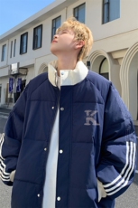 ！2025秋冬新款男士立领棉衣学生潮流加厚保暖外套MY202特P80，男装棉衣，电商B220
