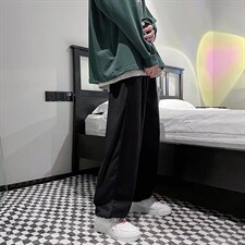 男春季休闲束脚裤宽松KDX56P34图片