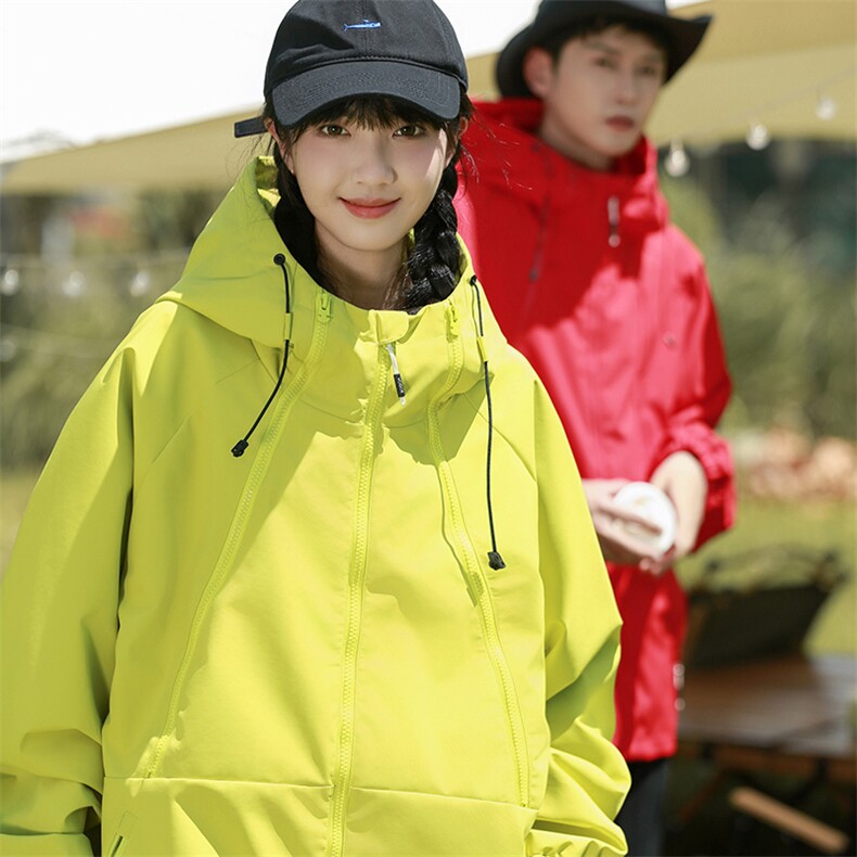 Cityboy情侣时尚连帽冲锋衣外套夹克团体班服,男装夹克,星座301D-5(原星座1415）
